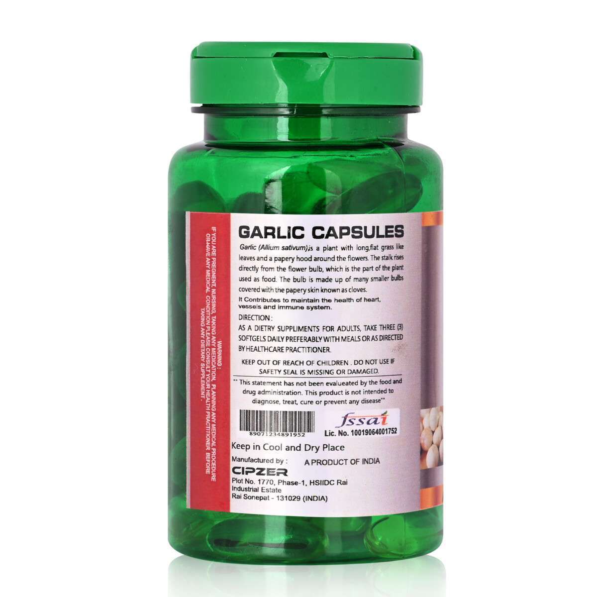 Garlic Softgel Capsule