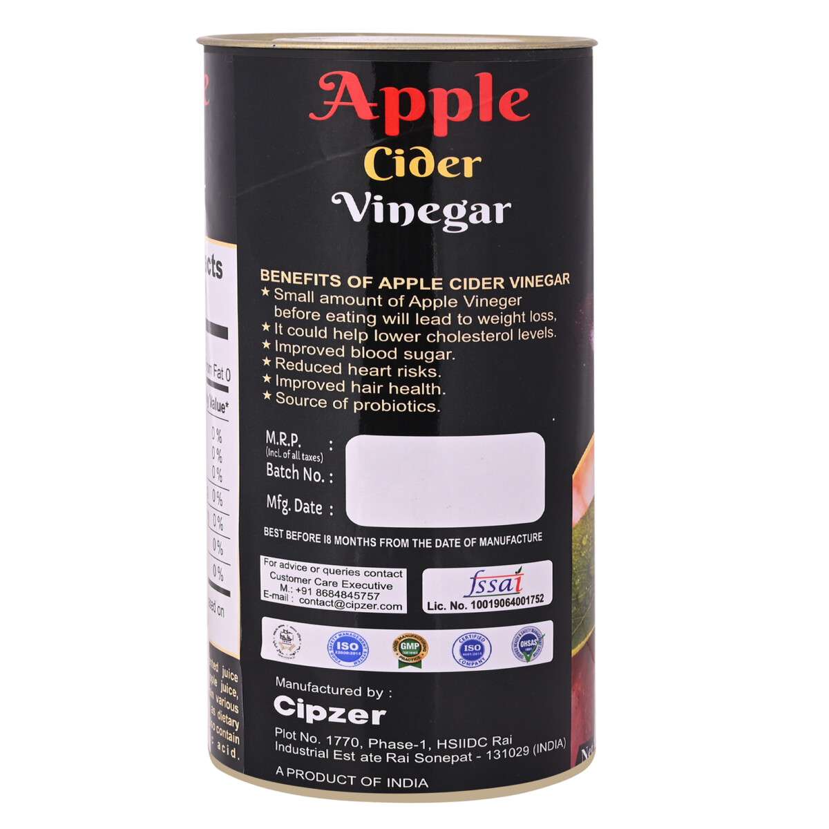 Apple Cider Vinegar With 2x Mother For Skin Hair Gut Health 500 Ml - Image 2