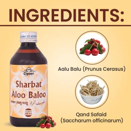 Sharbat Aloo Baloo 200 ML - Image 4