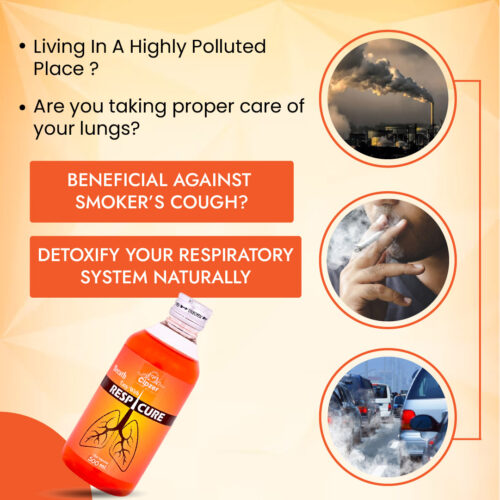 Respicure Syrup For Lung Detox 500 ML - Image 3