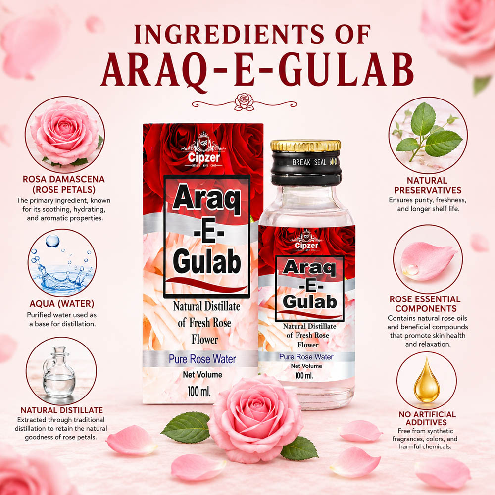 Arq-E-Gulab 100 ml - Image 5