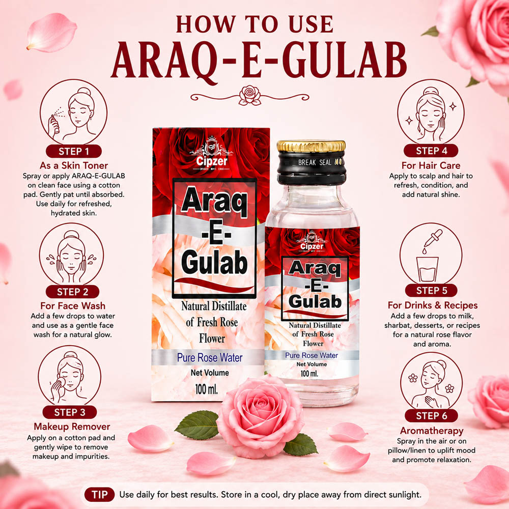 Arq-E-Gulab 100 ml - Image 6