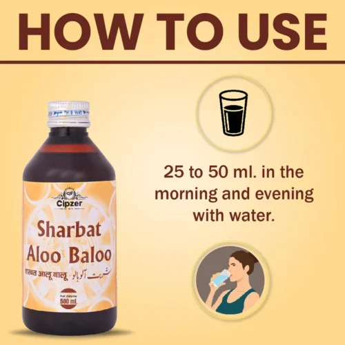 Sharbat Aloo Baloo 500 ML - Image 4