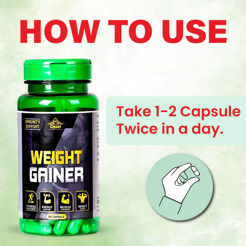 Weight Gainer Capsule 60's - Image 6